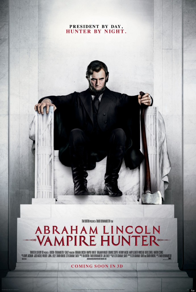 Novo pôster do filme ‘Abraham Lincoln: O caçador de Vampiros’