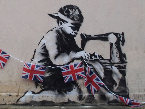 Banksy ataca novamente