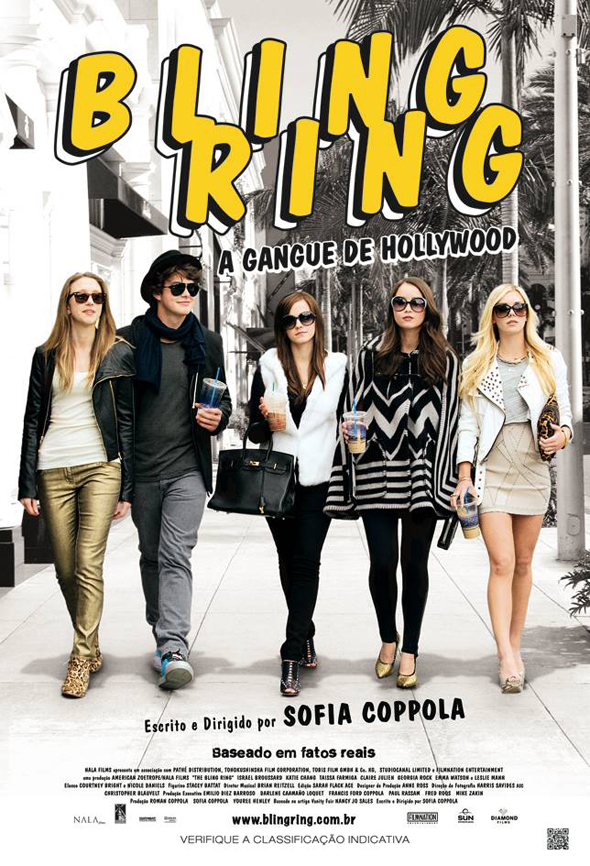 Bling Ring: A gangue de Hollywood chega aos cinemas em 2 de agosto [atualizado]