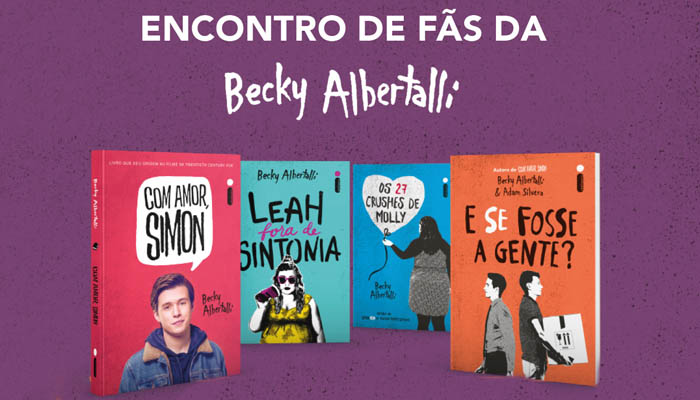 Encontro de fãs da Becky Albertalli pelo Brasil