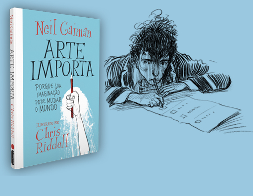 Neil Gaiman mostra o poder revolucionário da arte em novo livro