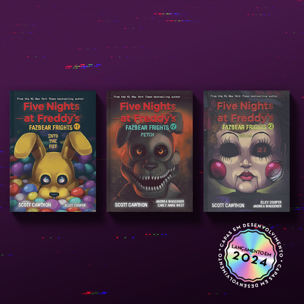 Five Nights Freddys Olhos Prateados & Os Distorcidos Terror