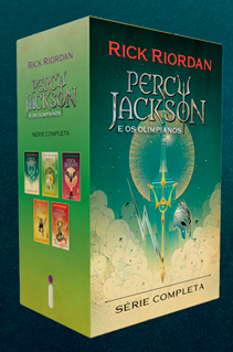 Box exclusivo com novas capas da série Percy Jackson e os olimpianos chega às livrarias em janeiro